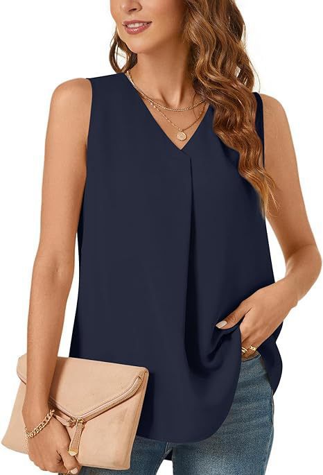 Damen V-Ausschnitt Falten Freizeitoberteil Heidi-Mode