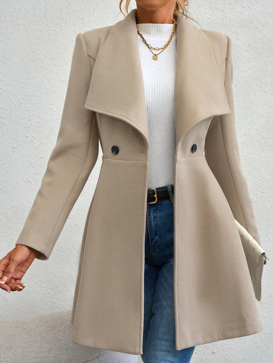 Damen Trendige Finelapel-Manteljacke Heidi-Mode