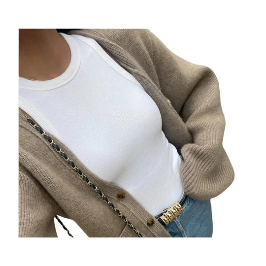 Damen Strickjacke mit eleganten Details und lässigem Schnitt Heidi-Mode