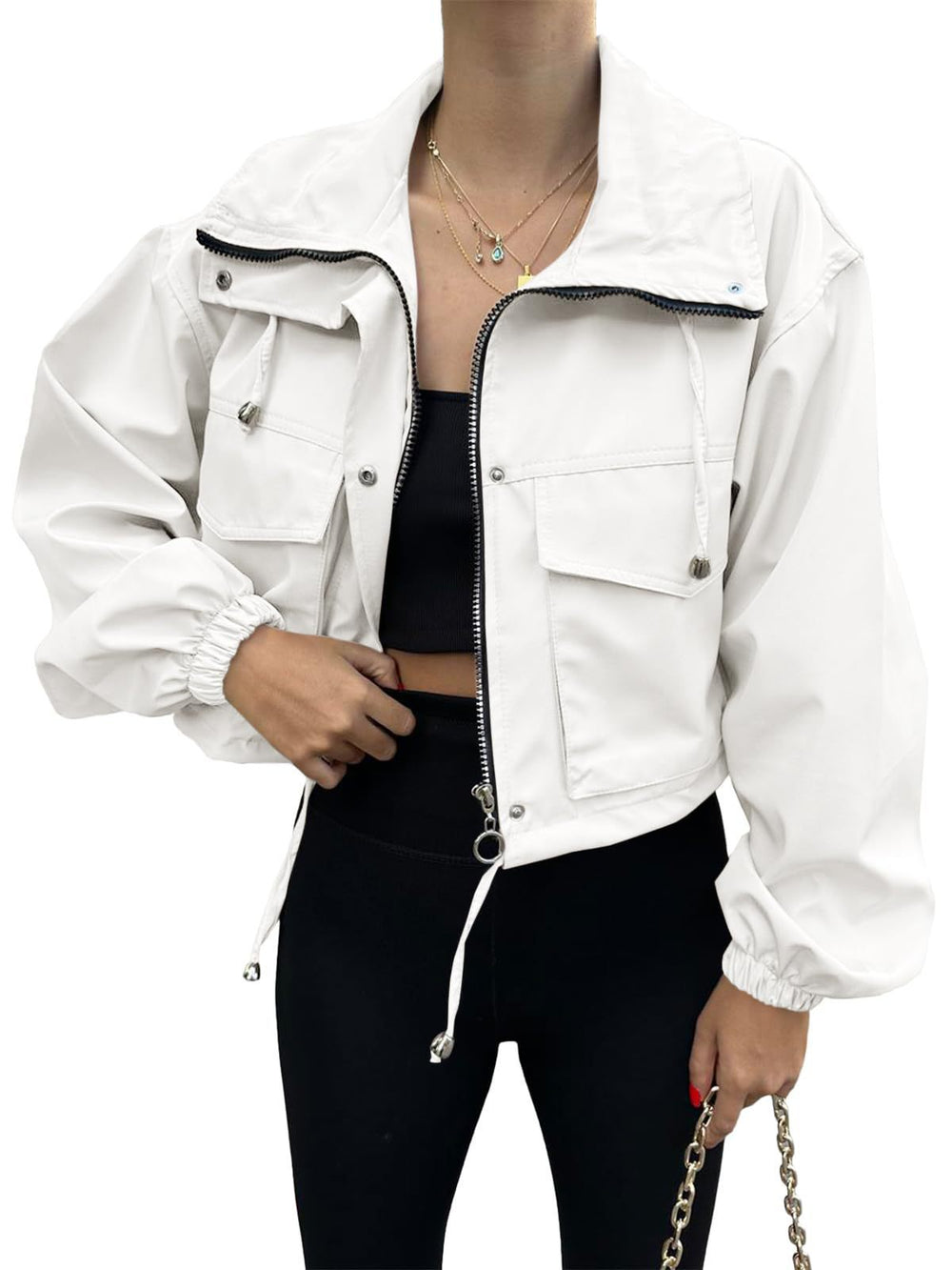 Damen sportliche Kurzjacke Heidi-Mode