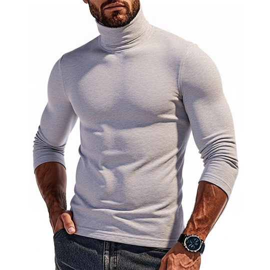 Herren Rollkragenpullover im modernen Design Heidi-Mode