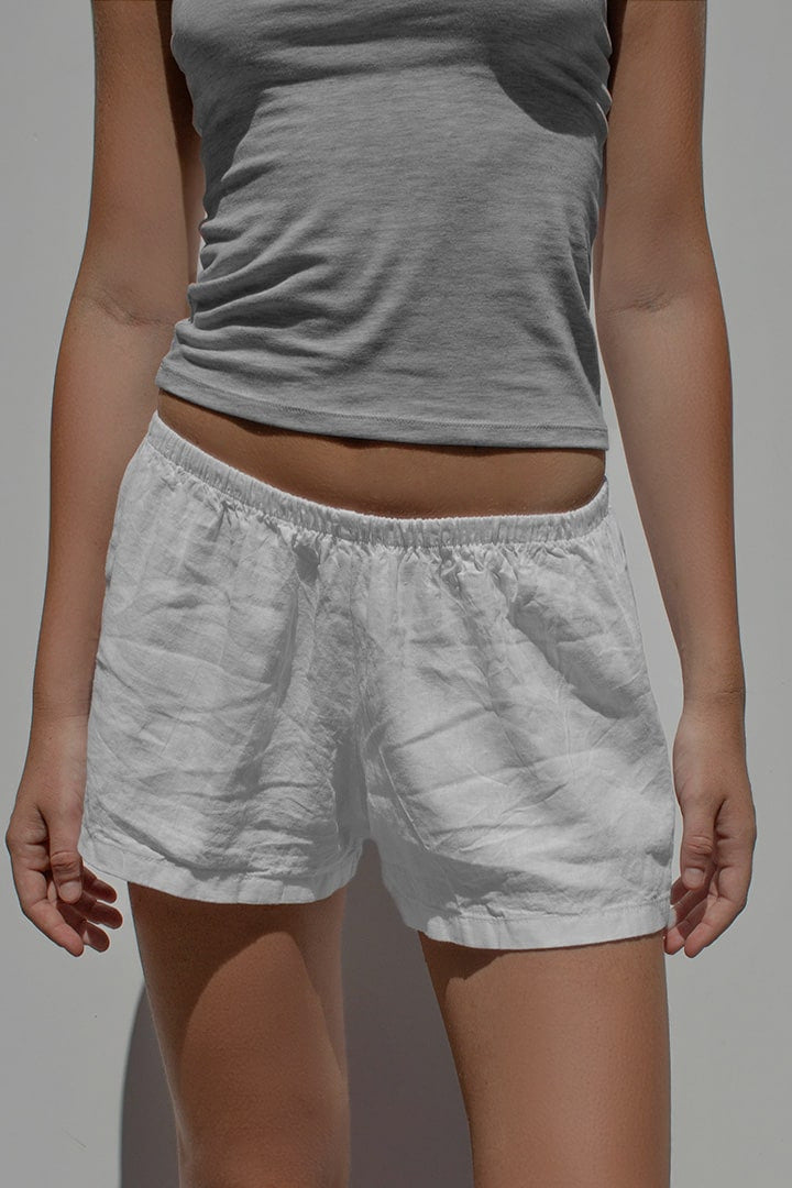 Damen Schlafshorts im gestreiften Design Heidi-Mode