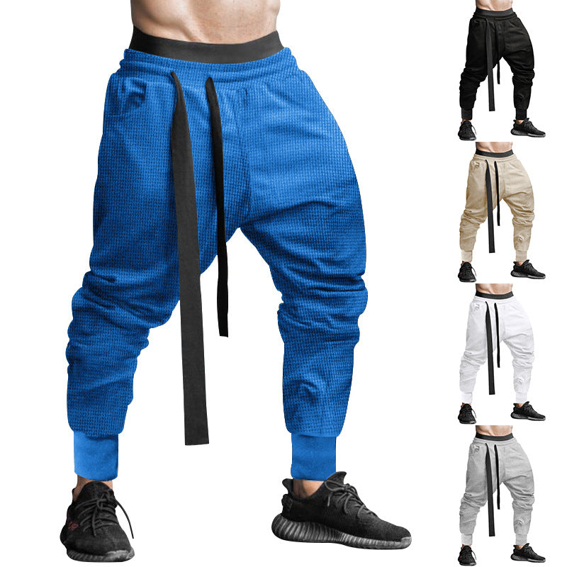 Herren Sportliche Relaxed Fit Jogginghose mit verstellbarem Bund Heidi-Mode