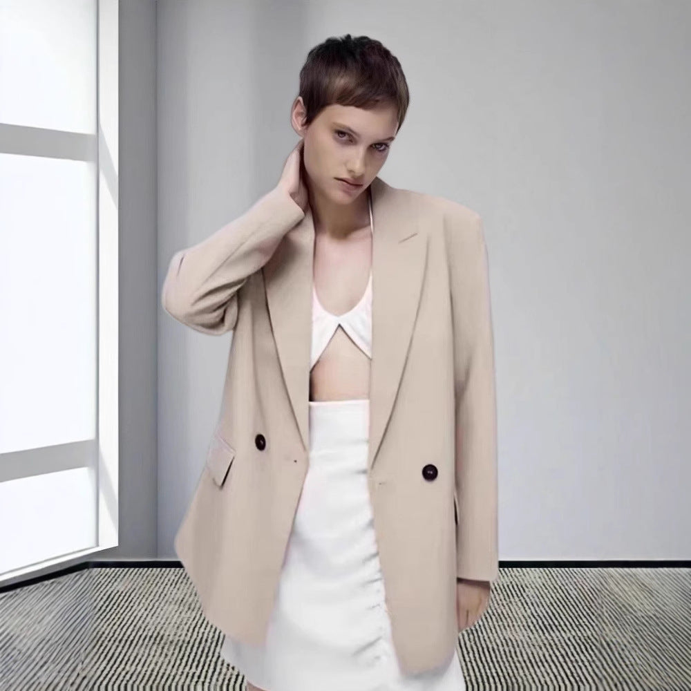 Damen Modischer und eleganter Oversized Blazer Heidi-Mode