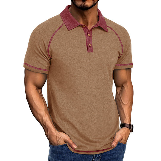 Heidi Mode | Kurzärmeliges Herren-T-Shirt mit Revers