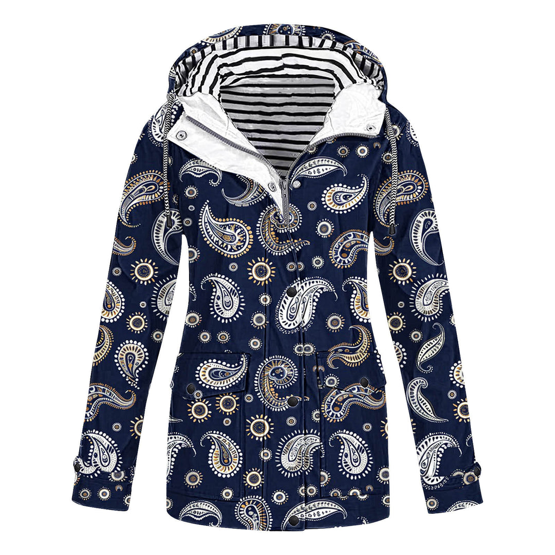 Damen modische Übergangsjacke mit Kapuze Heidi-Mode