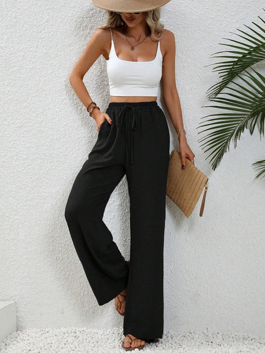 Heidi-Mode | Legere Leinen Sommerhose Damen