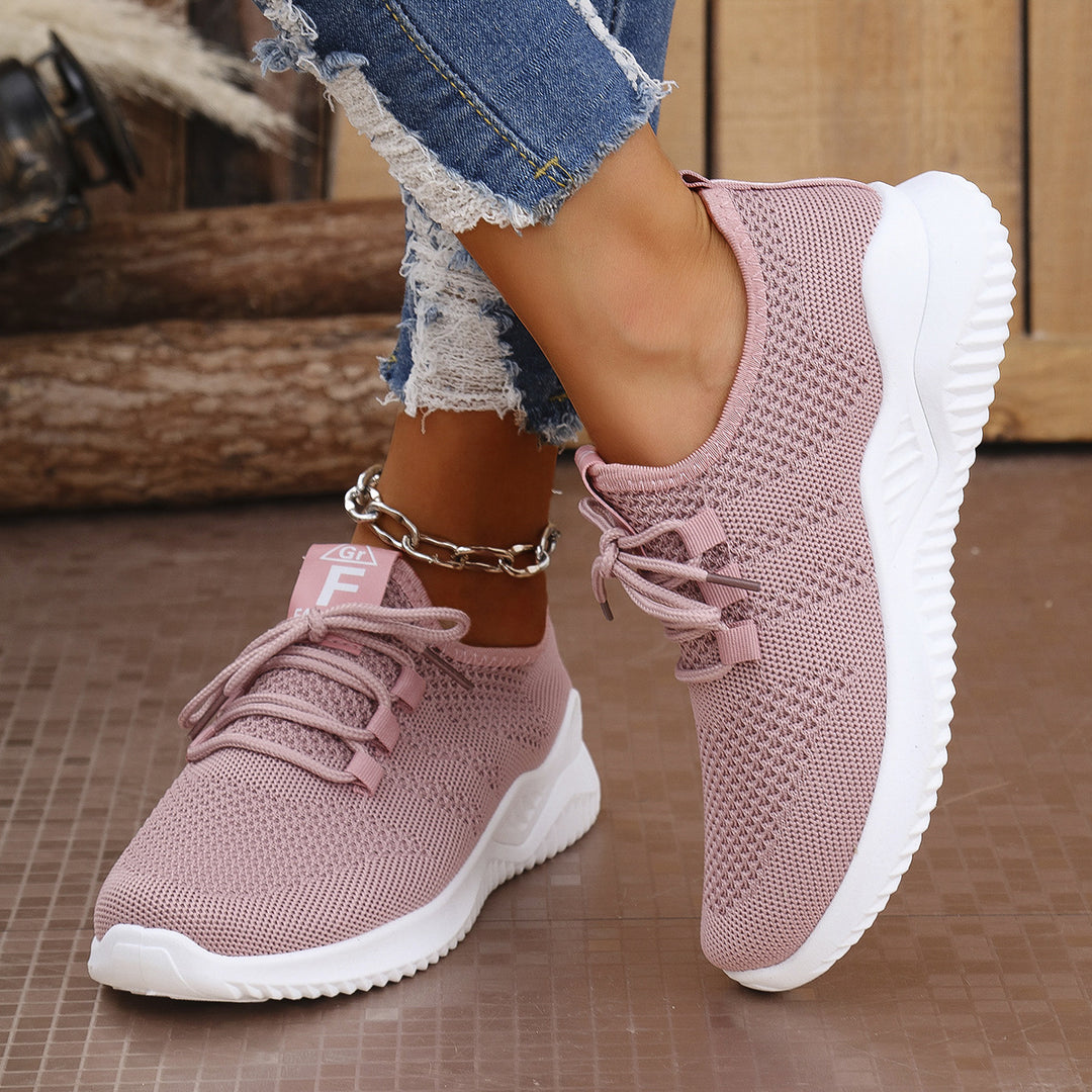 Damen atmungsaktive Sneaker in modischem Design Heidi-Mode