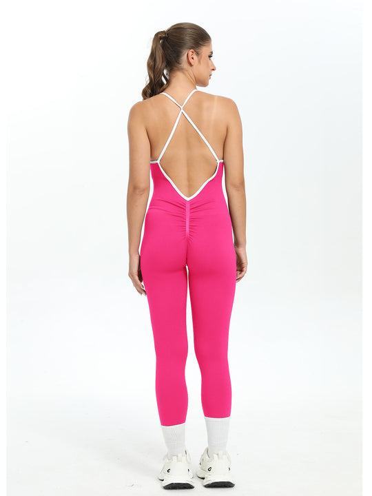 Damen Bodysuit mit Racerback-Design und nahtloser Verarbeitung Heidi-Mode