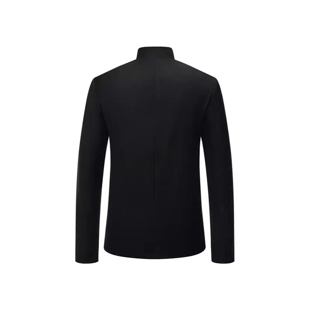 Herren Eleganter Blazer mit kunstvollen Stickereien Heidi-Mode