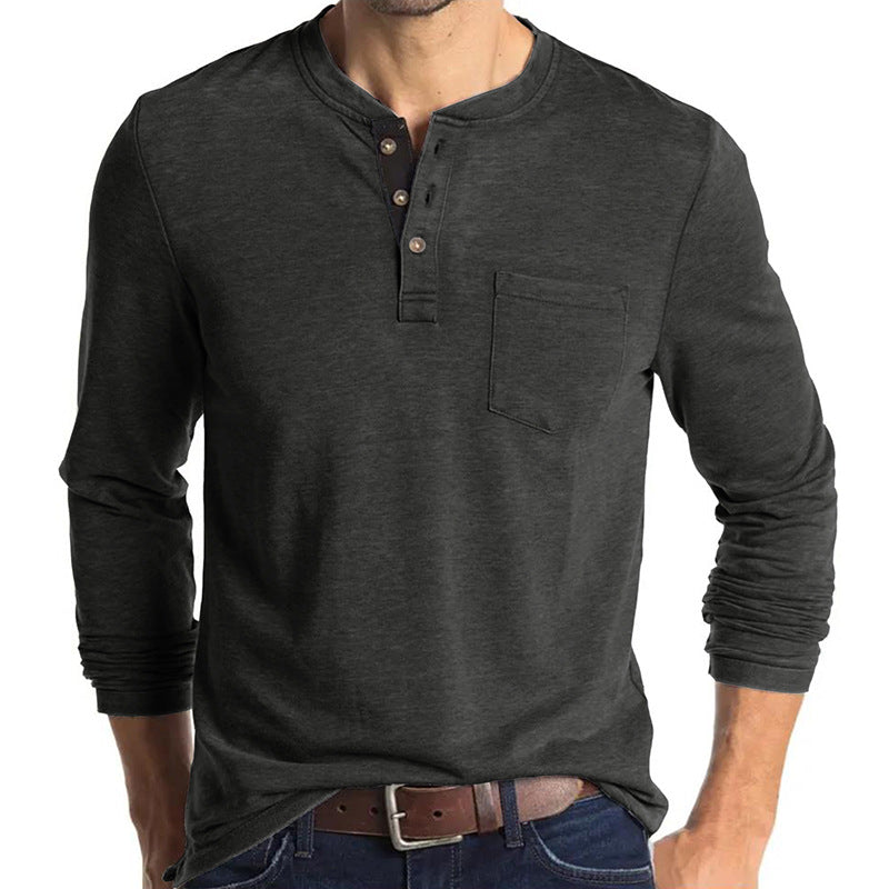 Heidi Mode | Henry-Kragen-T-Shirt
