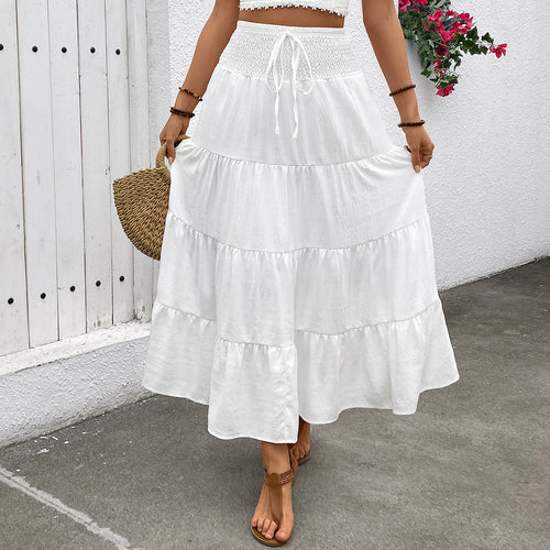 Damen Maxi Rock Heidi-Mode