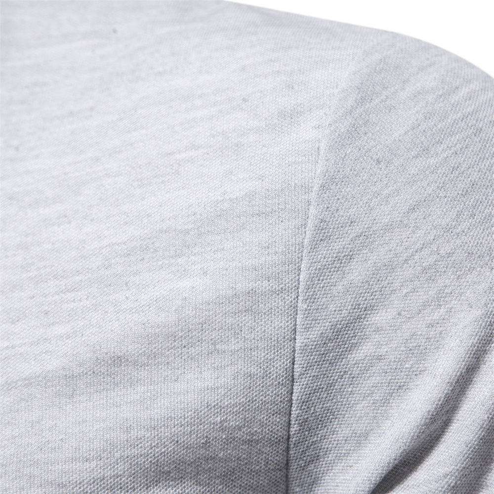 Herren Langarm Poloshirt mit modernem Kragen und atmungsaktiver Baumwollqualität Heidi-Mode