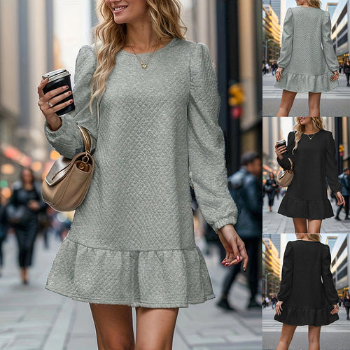 Damen Sweatkleid Heidi-Mode