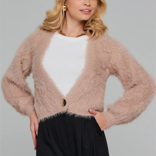 Damen Kuscheliger und lässiger Cardigan Heidi-Mode