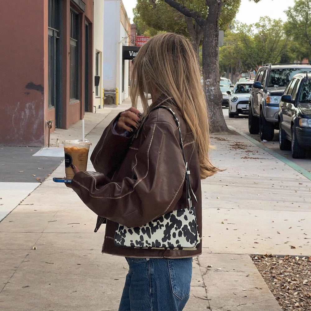 Damen Bikerjacke Heidi-Mode