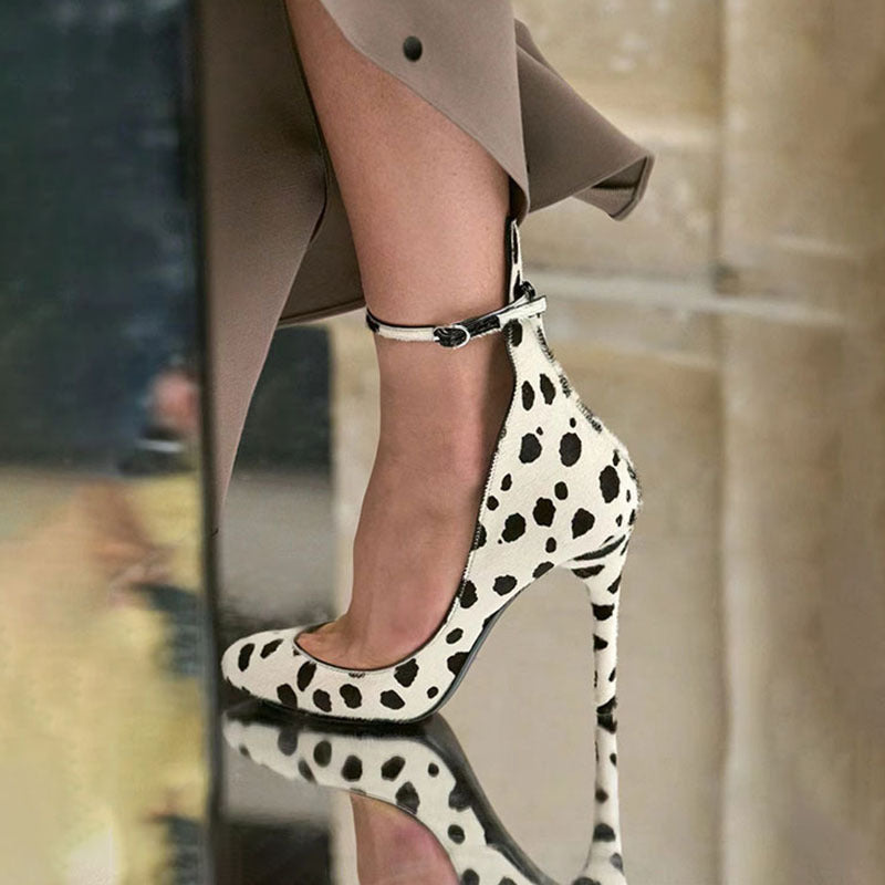Dame Elegant High-Heeled Slingback Pumps Heidi-Mode