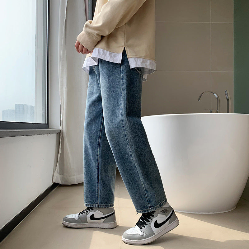 Herren Freizeitjeans im lässigen Stil mit bequemer Passform und hochwertigem Denim Heidi-Mode