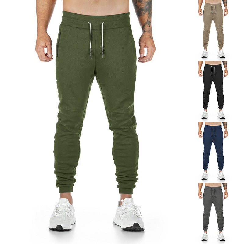 Herren funktionale Sport-Jogginghose mit atmungsaktiven Einsätzen und integriertem Kordelzug Heidi-Mode