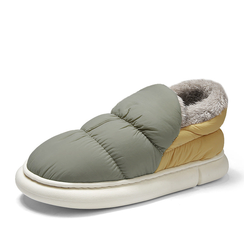 Damen warme Hausschuhe mit kuscheligem Innenfutter Heidi-Mode