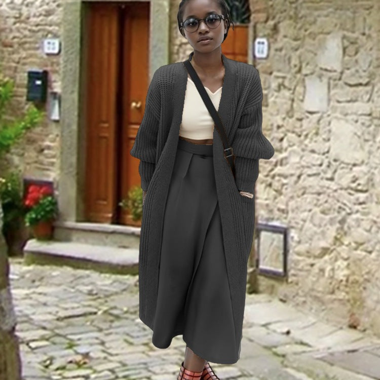 Damen Strickmantel Heidi-Mode