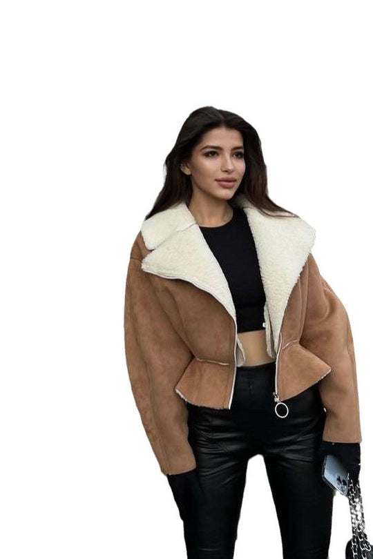 Heidi-Mode | Breite Ärmel Kurze Jacke