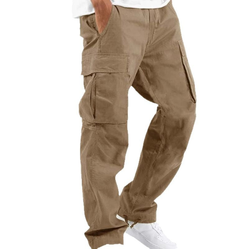 Herren Cargo-Hose mit multifunktionalen Taschen und entspannter Passform Heidi-Mode