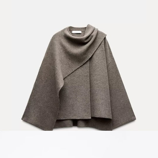 Damen Oversize Wolljacke Heidi-Mode