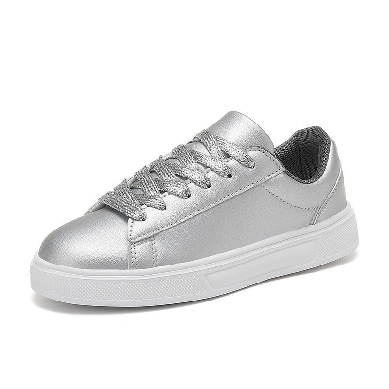 Herren Sleek Metallic Mode Sneakers Heidi-Mode