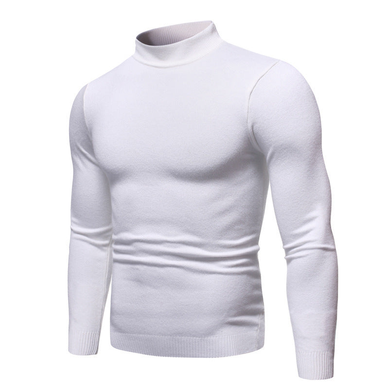 Herren zeitloser Rollkragenpullover Heidi-Mode