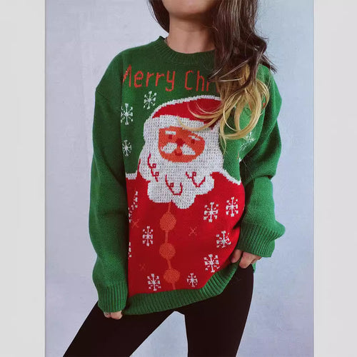 Damen Weihnachts-Pullover mit festlichem Design und hochwertigem Strick Heidi-Mode