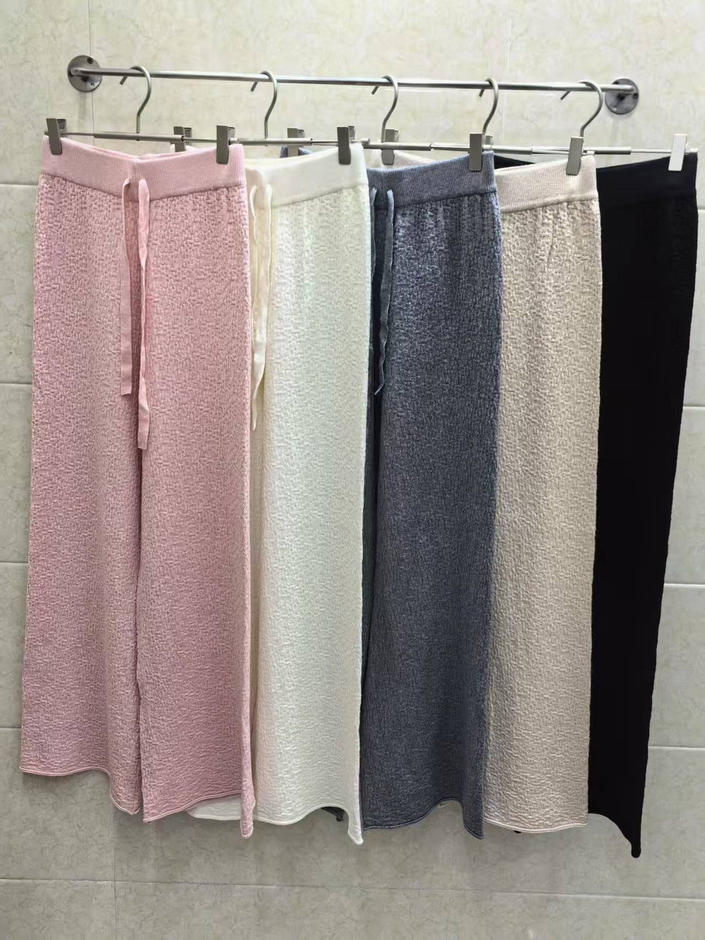 Damen gemütliche Loungehose im eleganten Schnitt Heidi-Mode