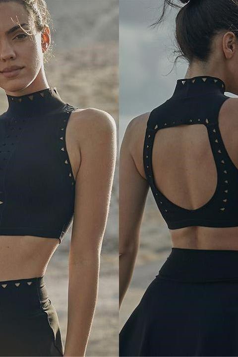 Heidi-Mode | A-Linie V-Taille Gefütterter Tennis Miniskirtsuit