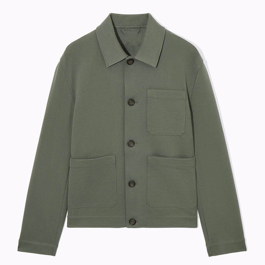 Herren leichte Utility-Jacke mit funktionalen Taschen und modernem Schnitt Heidi-Mode