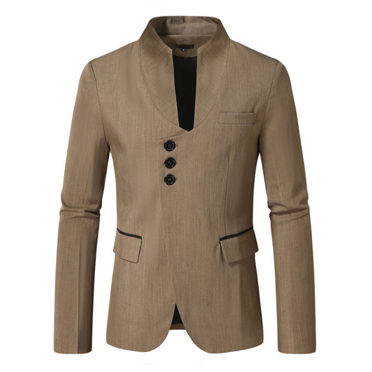 Damen Blazer mit elegantem Schnitt und modernen Knopfdetails Heidi-Mode