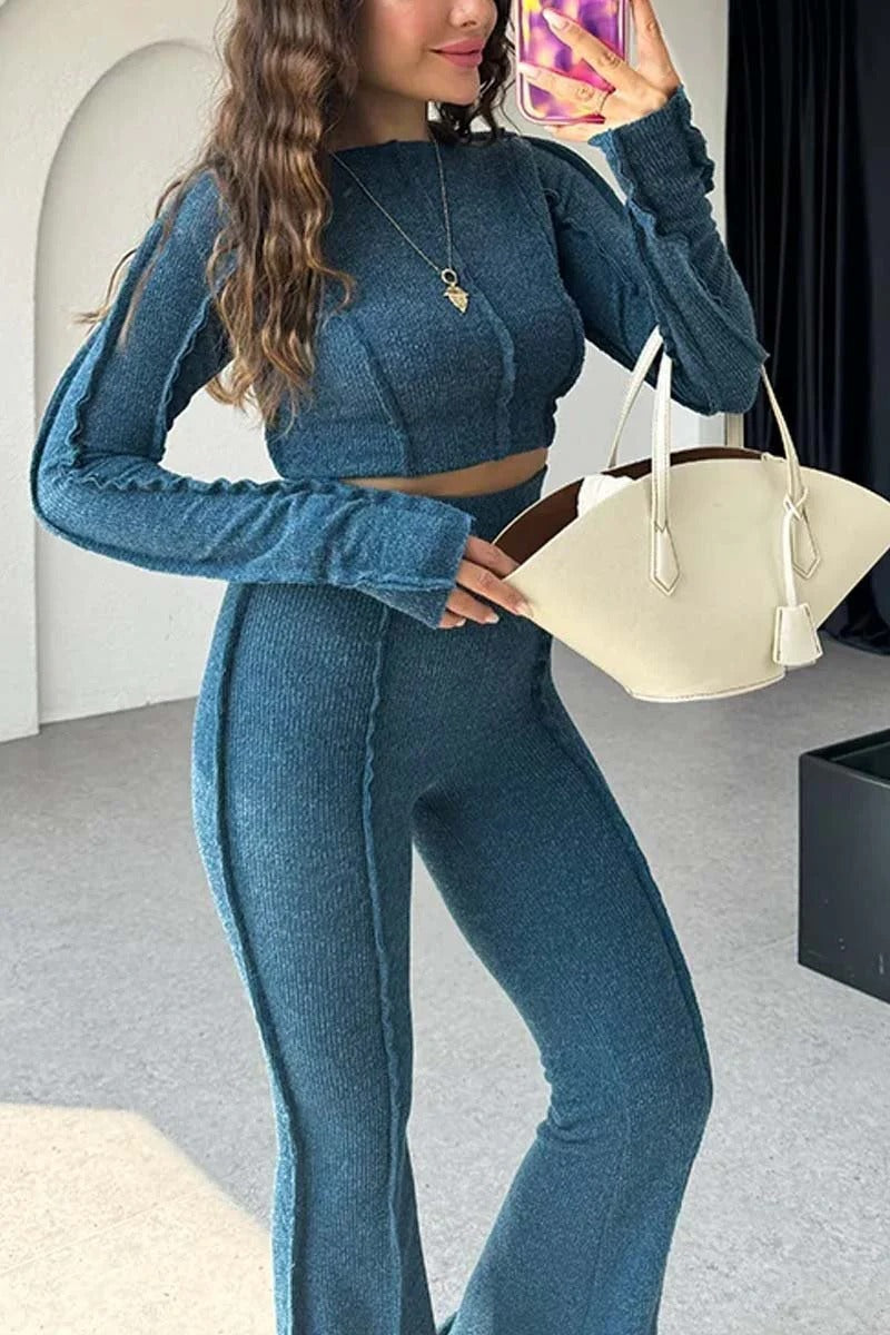 Damen Set aus Strickwaren Heidi-Mode