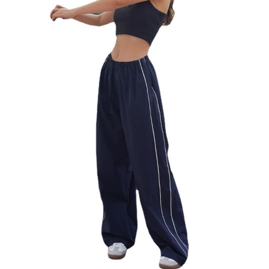 Damen Sportliche High-Waist Freizehhosen Heidi-Mode