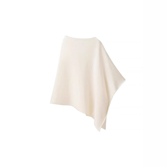 Damen Poncho aus weichem, hochwertigem Material mit elegantem Schnitt Heidi-Mode