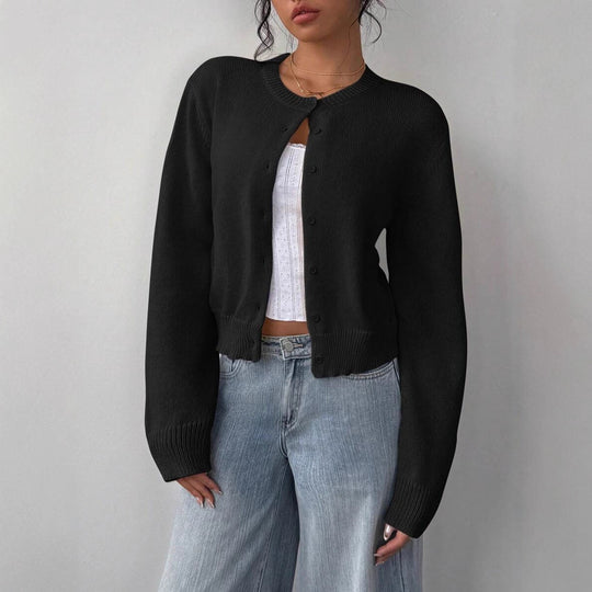 Damen Strickjacke im Oversized-Stil Heidi-Mode