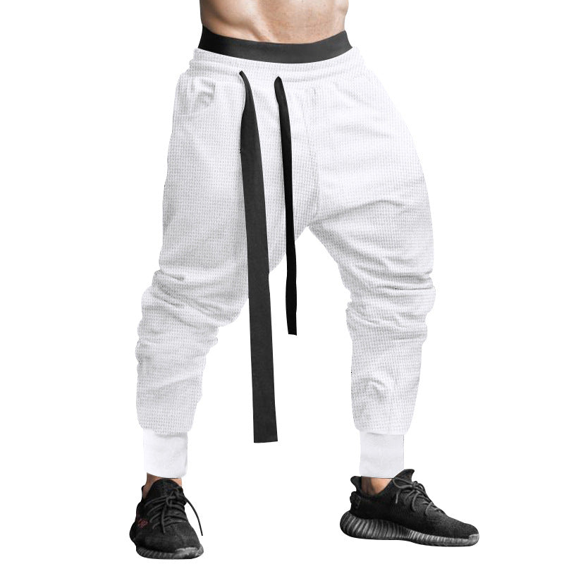 Herren Sportliche Relaxed Fit Jogginghose mit verstellbarem Bund Heidi-Mode