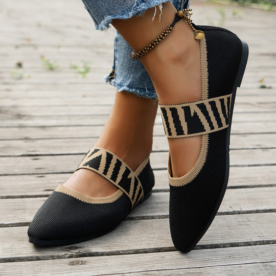 Damen elegante Sling-Ballerinas mit komfortabler Bandage Heidi-Mode