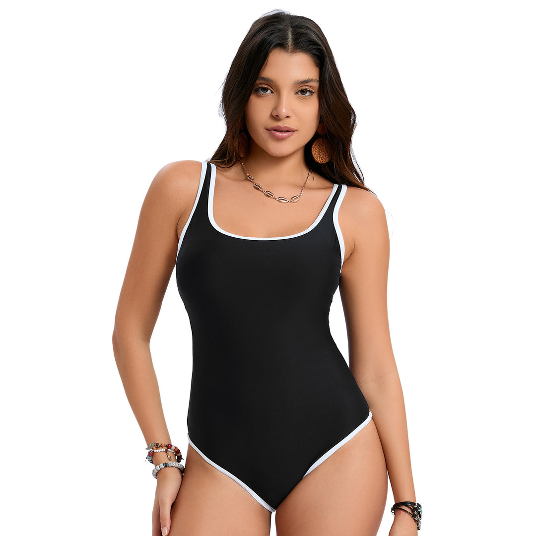 Damen Schwimmanzug mit elegantem Schnitt Heidi-Mode