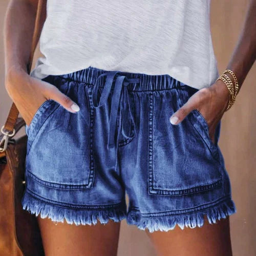 Heidi - Denim Shorts-hose