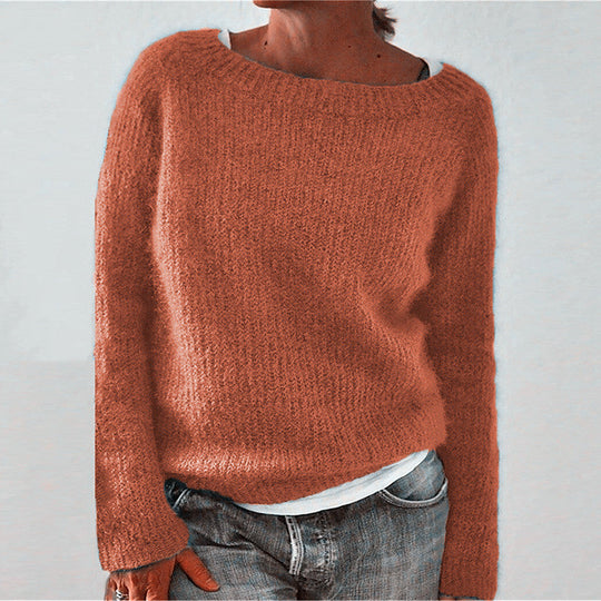 Klassischer Strickpullover