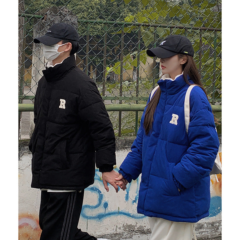 Damen Casual Steppjacke mit hohem Kragen und Seitentaschen Heidi-Mode