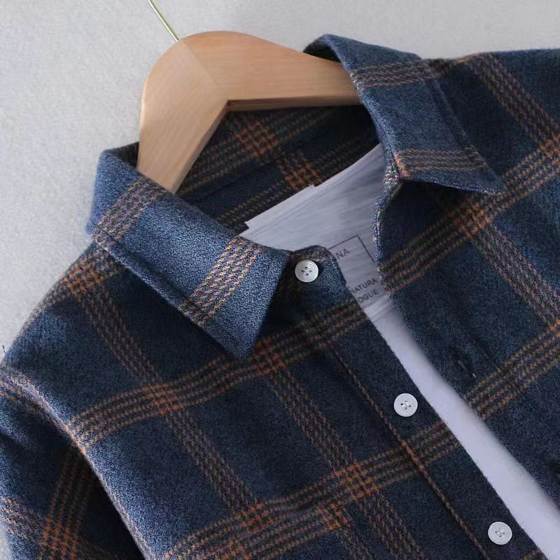 Damen Schal mit kariertem Muster und feiner Textur Heidi-Mode