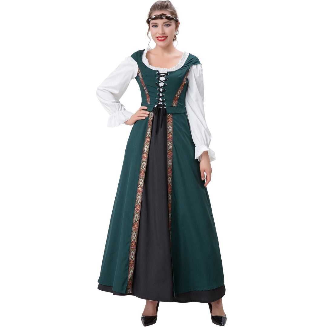 Damen Trachtenkleid mit kunstvollen Verzierungen und romantischem Schnitt Heidi