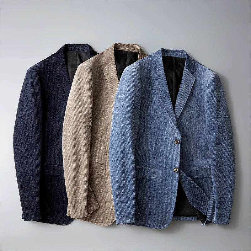 Heidi-Mode | Schicker Corduroy-Blazer für Herren