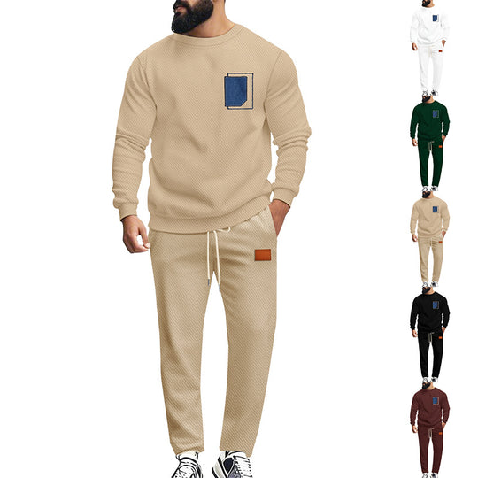 Herren Bequemer Freizeitanzug mit modischem Design und praktischen Taschen Heidi-Mode