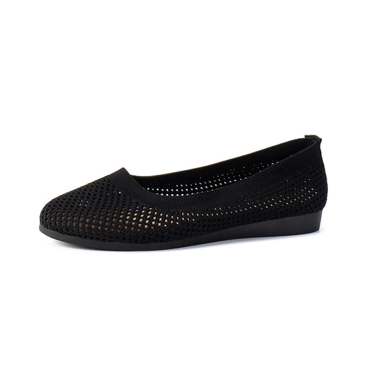 Damen bequeme Slipper aus atmungsaktivem Netzmaterial mit rutschfester Sohle Heidi-Mode